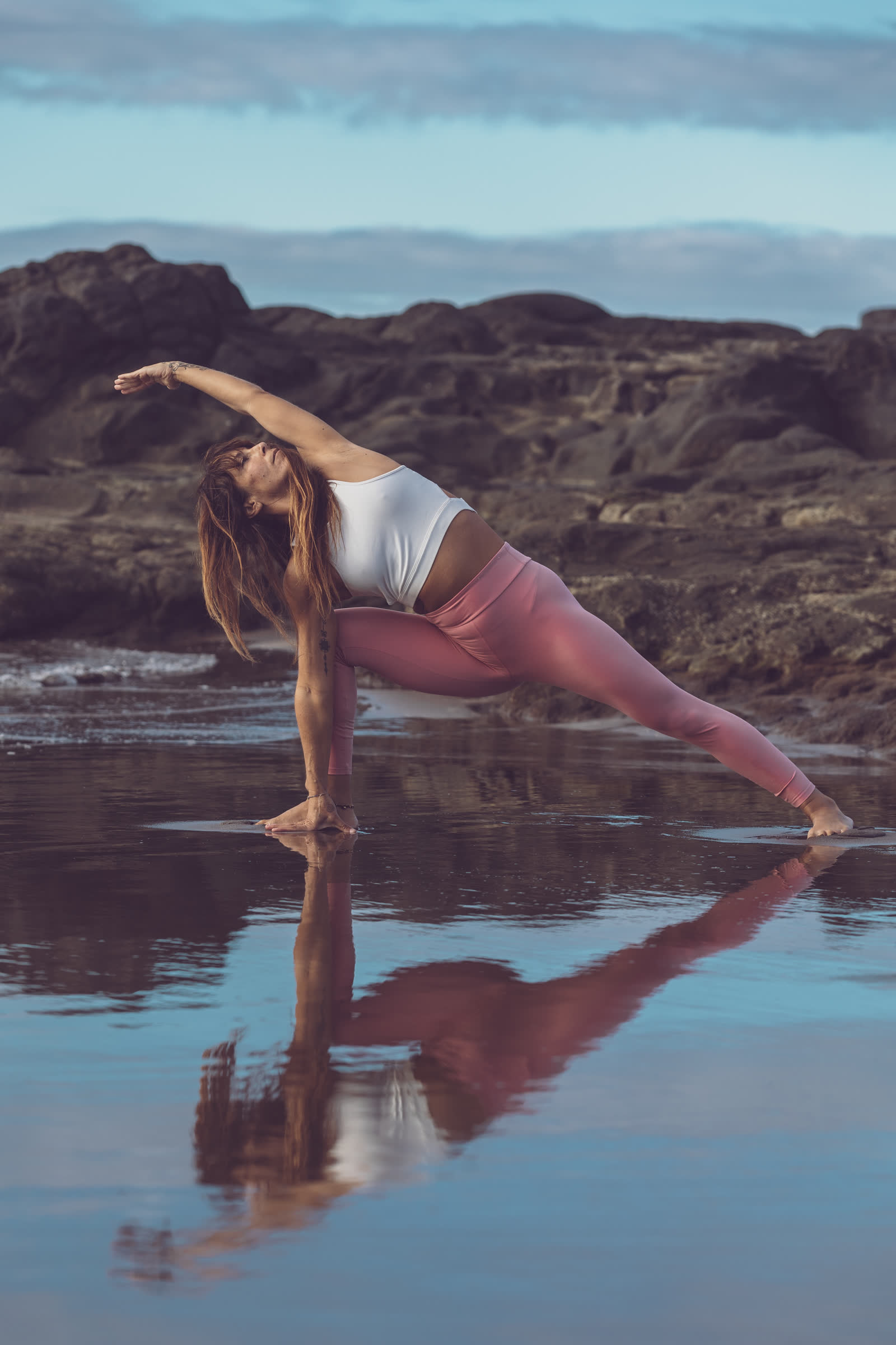 Práctica de yoga